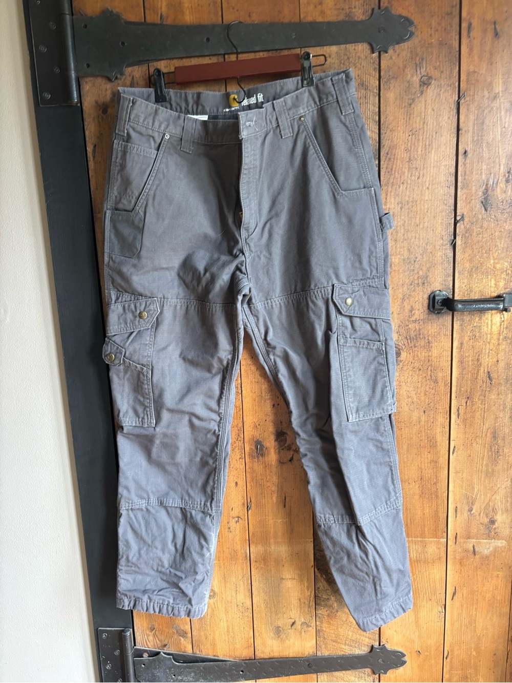 Carhartt Men's Cargo Pants in Gray